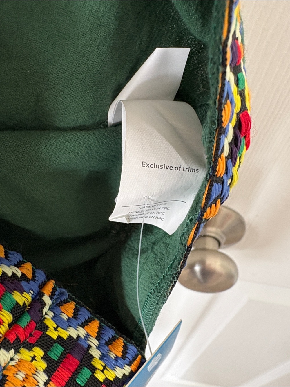 Cupshe Colorful Threads Green Romper - Picture 4 of 9